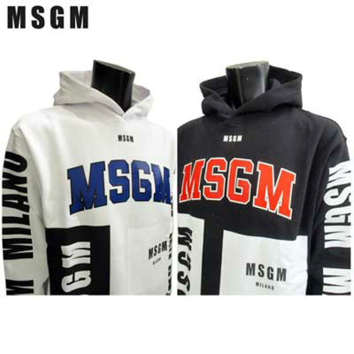 楽天市場】エムエスジーエム MSGM メンズ トップス パーカー 