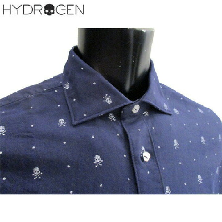 楽天市場】ハイドロゲン HYDROGEN メンズ トップス シャツ 長袖 ロゴ 