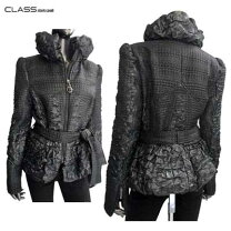 楽天市場】CLASS roberto cavalli ダウン（レディースファッション）の通販