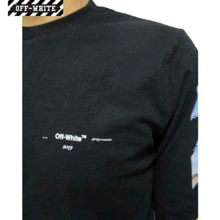 楽天市場】オフホワイト OFF-WHITE メンズ トップス ロンT 長袖 ロゴ 