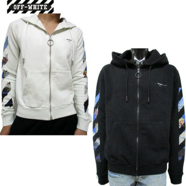 楽天市場】オフホワイト OFF-WHITE メンズ トップス パーカー 