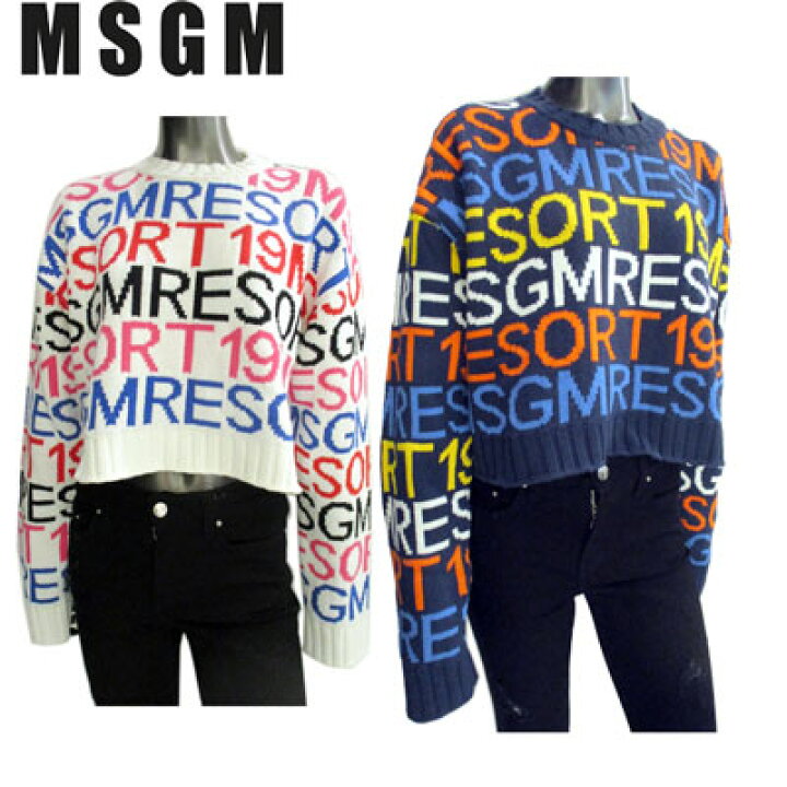 楽天市場】【完売】エムエスジーエム MSGM レディース トップス ニット 