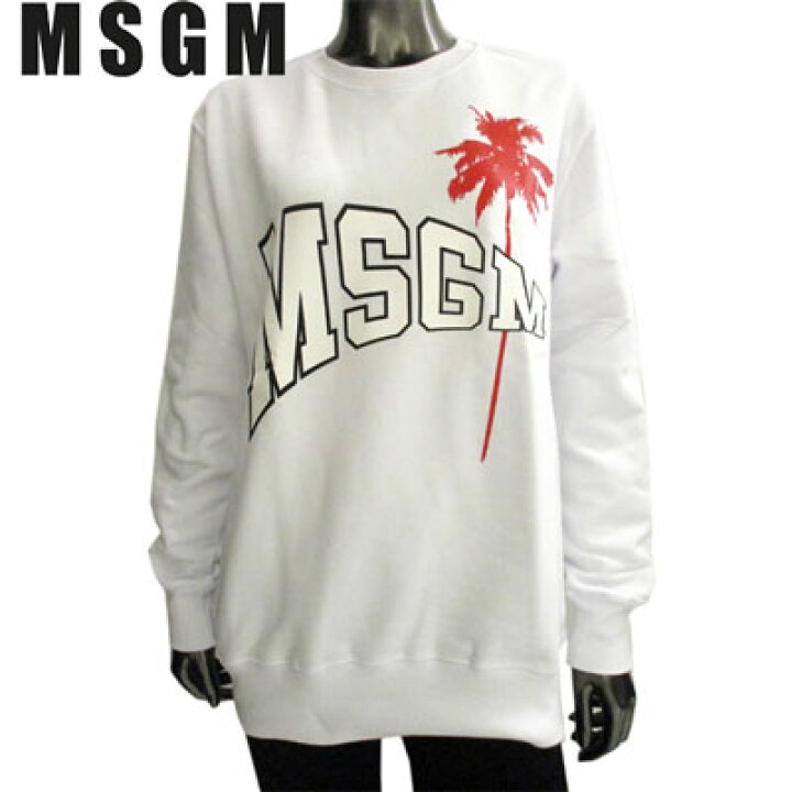 楽天市場】エムエスジーエム MSGM レディース トップス スウェット 