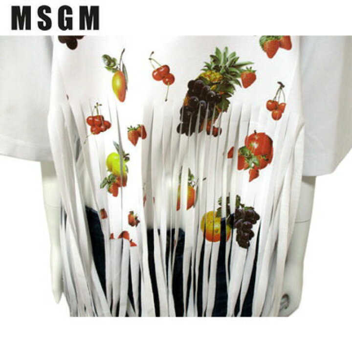 楽天市場】エムエスジーエム MSGM レディース トップス Tシャツ 半袖 