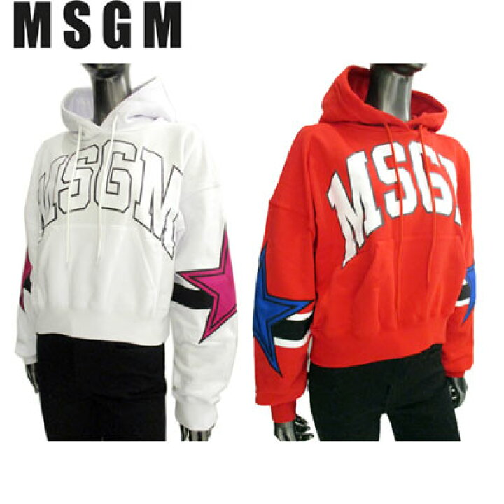 楽天市場】エムエスジーエム MSGM レディース トップス パーカー  