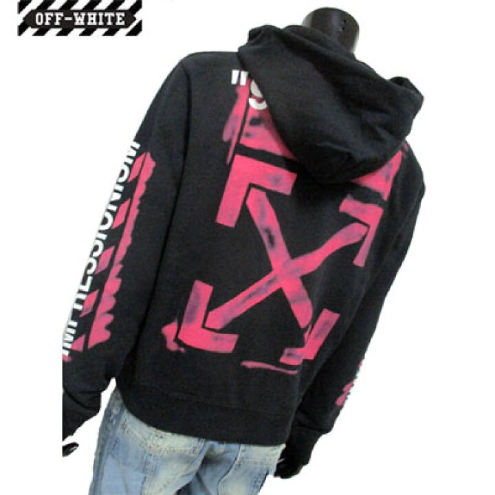 楽天市場】オフホワイト OFF-WHITE メンズ トップス パーカー 