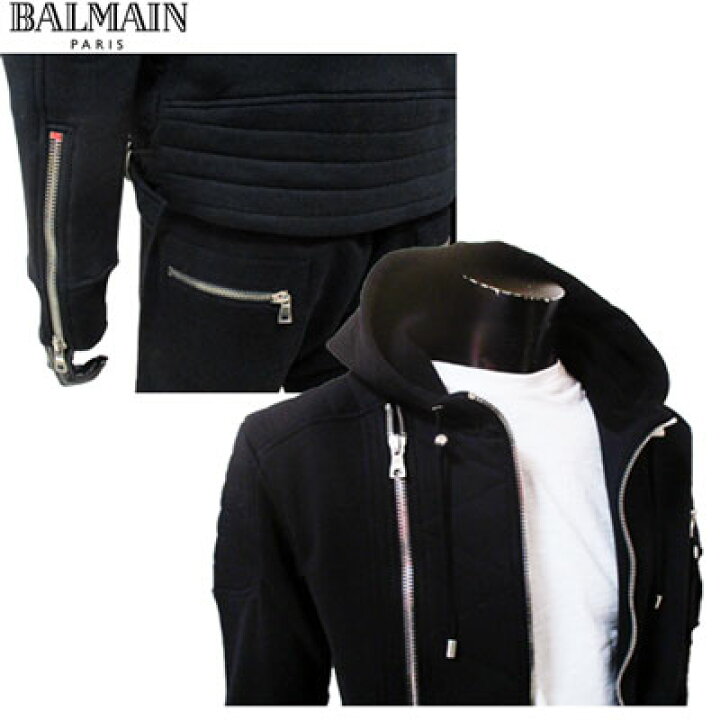 楽天市場】【完売】 バルマン BALMAIN メンズ パーカー トップス 長袖 