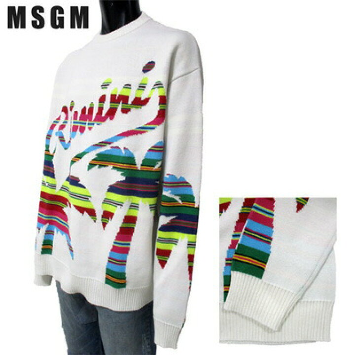 楽天市場】エムエスジーエム MSGM メンズ トップス ニット セーター 