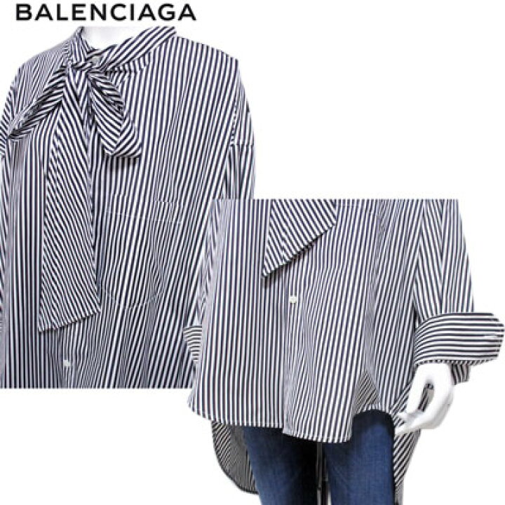 楽天市場】バレンシアガ BALENCIAGA レディース シャツ 長袖 トップス 