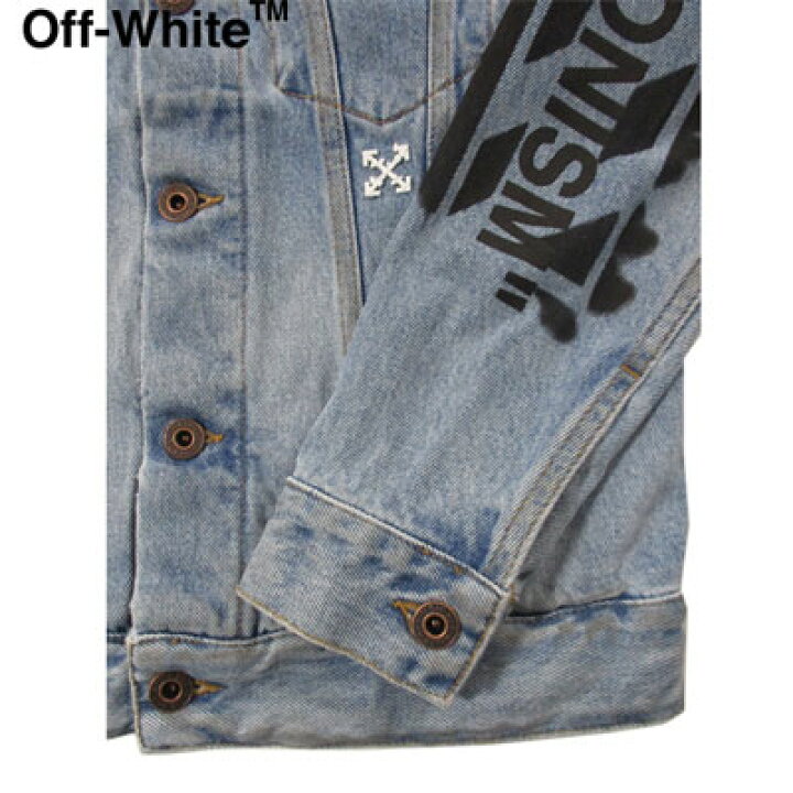 楽天市場】オフホワイト OFFWHITE メンズ デニムジャケット アウター G 