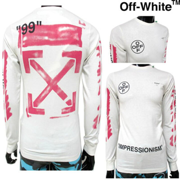 楽天市場】【完売】オフホワイト OFF-WHITE メンズ トップス ロンT  
