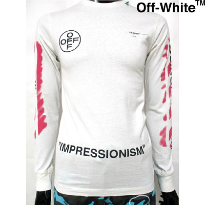 楽天市場】【完売】オフホワイト OFF-WHITE メンズ トップス ロンT 
