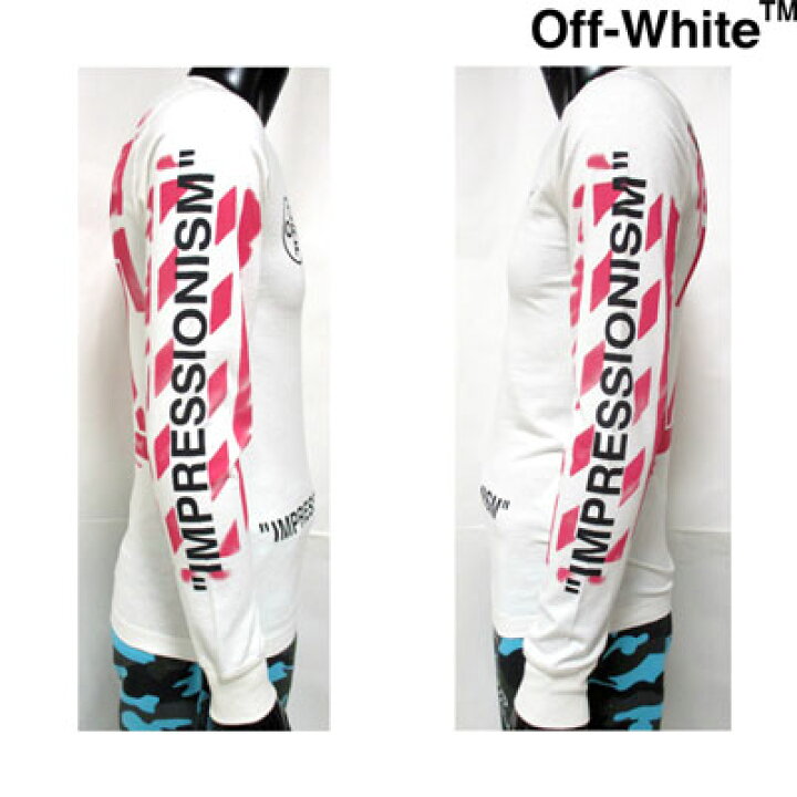 楽天市場】【完売】オフホワイト OFF-WHITE メンズ トップス ロンT 