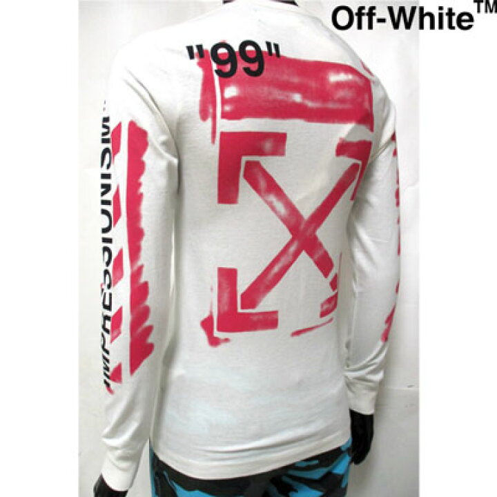 楽天市場】【完売】オフホワイト OFF-WHITE メンズ トップス ロンT 