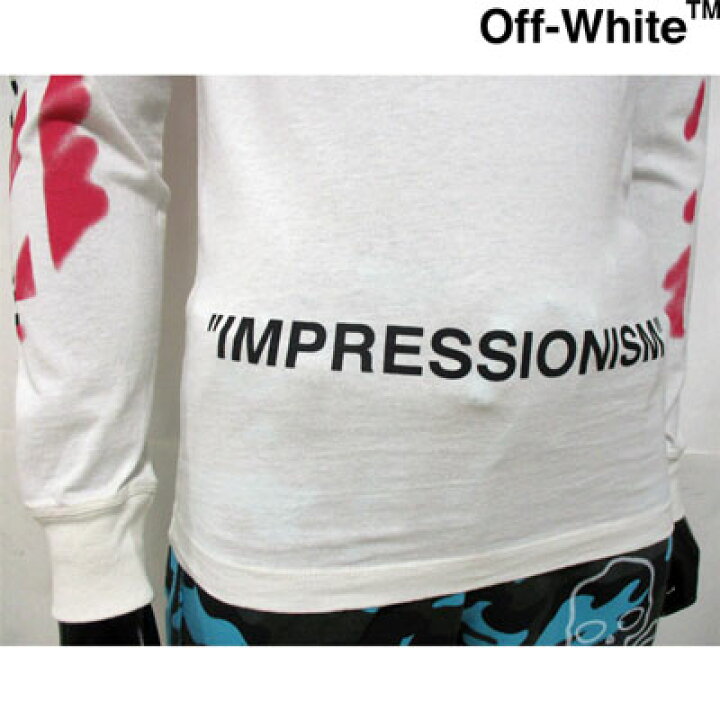楽天市場】【完売】オフホワイト OFF-WHITE メンズ トップス ロンT 