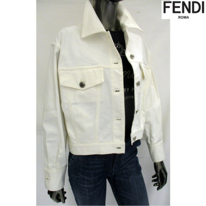楽天市場】フェンディ FENDI レディース アウター ジャケット デニム 