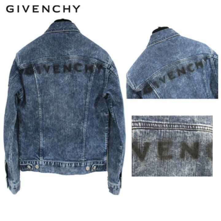 楽天市場】ジバンシー GIVENCHY メンズ バックロゴ付ペイント加工 