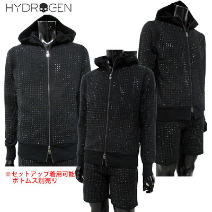 楽天市場】【完売】ハイドロゲン HYDROGEN メンズ スタッズ付きジップ 