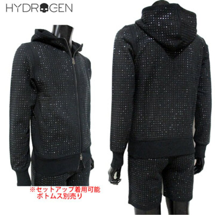 楽天市場】【完売】ハイドロゲン HYDROGEN メンズ スタッズ付きジップ 