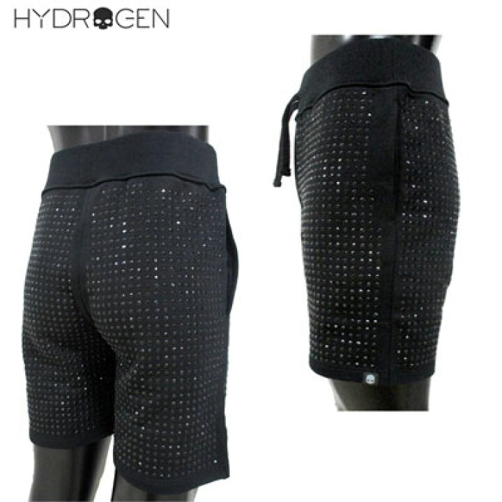 楽天市場】ハイドロゲン HYDROGEN メンズ スタッズ付きハーフパンツ 