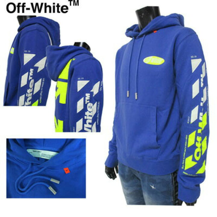 楽天市場】オフホワイト OFF-WHITE メンズ トップス パーカー 