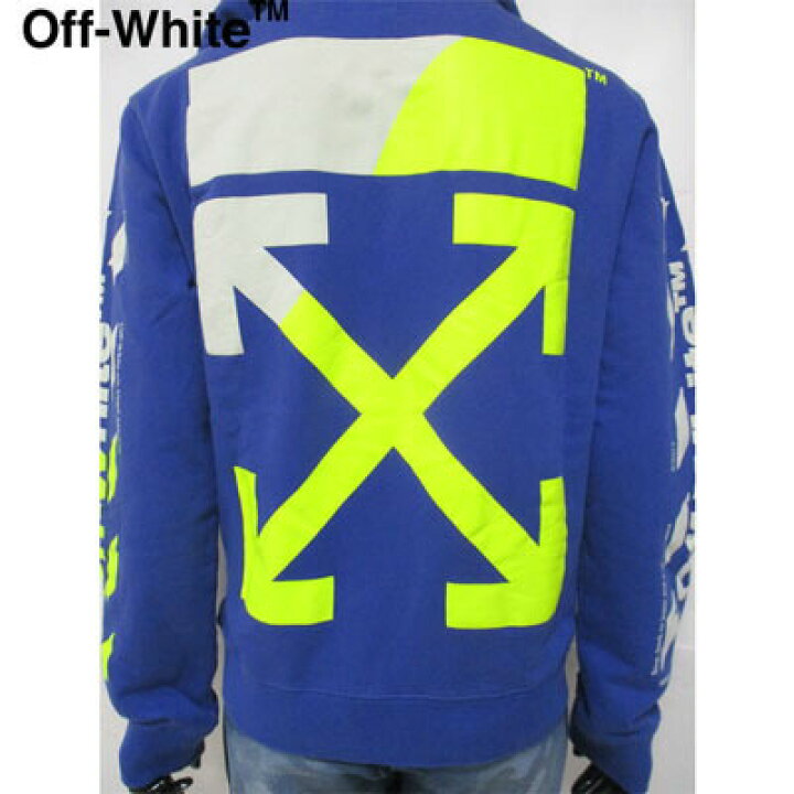 楽天市場】オフホワイト OFF-WHITE メンズ トップス パーカー 