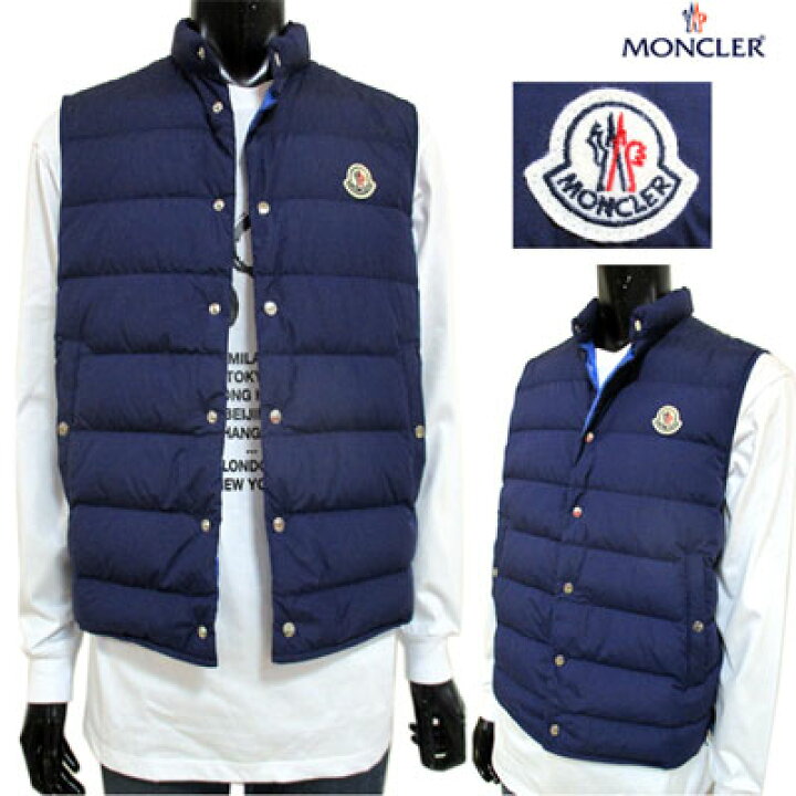 楽天市場】モンクレール MONCLER メンズ アウター ダウンベスト ダウン 
