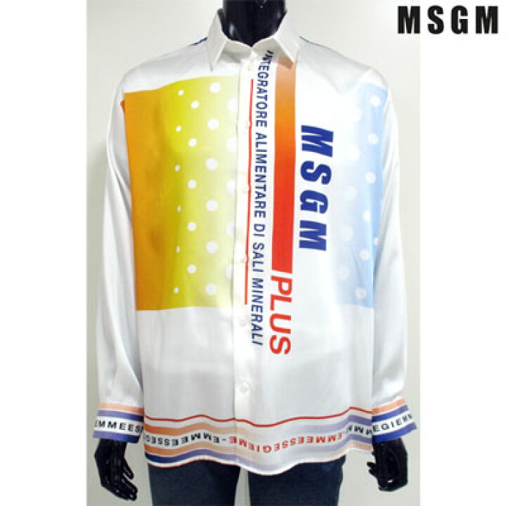 楽天市場】【完売】エムエスジーエム MSGM メンズ トップス シャツ  