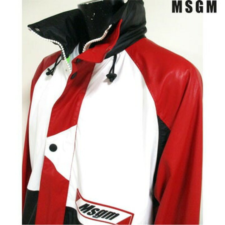 楽天市場】エムエスジーエム MSGM メンズ アウター ジャケット ロゴ 