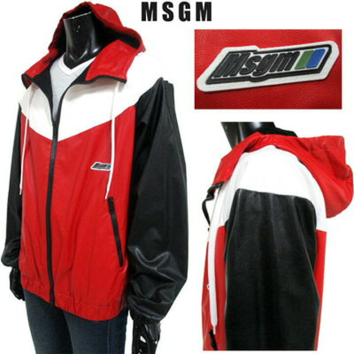 楽天市場】エムエスジーエム MSGM メンズ アウター ジャケット ロゴ 