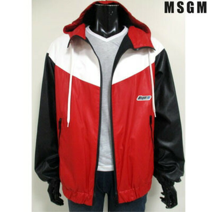楽天市場】エムエスジーエム MSGM メンズ アウター ジャケット ロゴ 