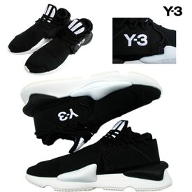 【完売】ワイスリー Y-3 メンズ 靴 スニーカー ロゴ YOHJI YAMAMOTO パリコレ出品モデル カイワニット・Y-3ロゴ付ハイカットスニーカー 黒 KAIWA KNIT F97424 BLACK GB91S (R54000)【送料無料】 【smtb-TK】