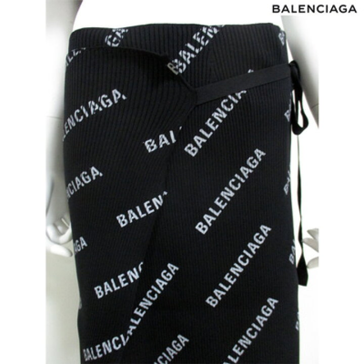 楽天市場】バレンシアガ BALENCIAGA レディース 総柄ロゴ入り・巻き  