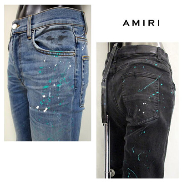 アミリ デニム デストロイ ペイント クラッシュ 30 - メルカリ  