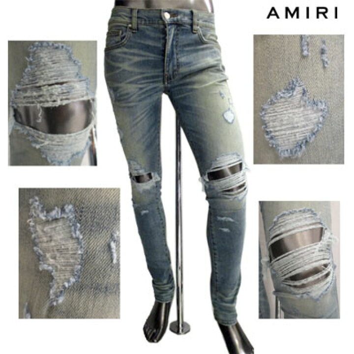 楽天市場】アミリ AMIRI メンズ パンツ ボトムス デニム ジーパン 
