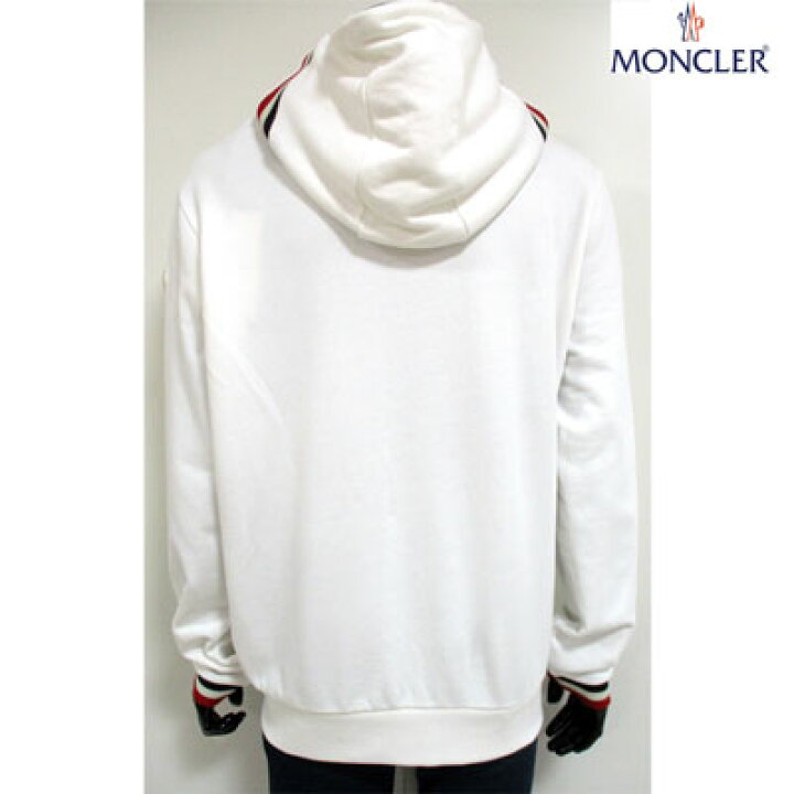 楽天市場】モンクレール MONCLER メンズ フードトリコロールライン 