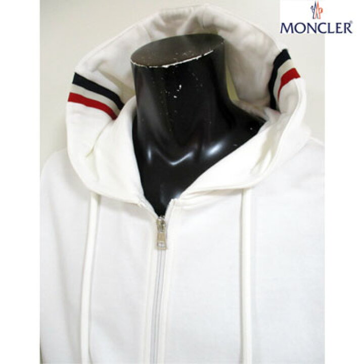 楽天市場】モンクレール MONCLER メンズ フードトリコロールライン  