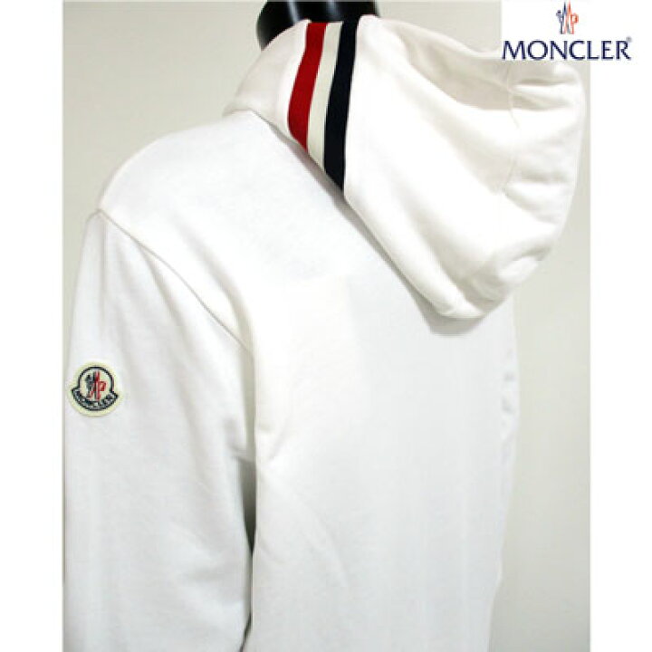 楽天市場】モンクレール MONCLER メンズ フードトリコロールライン  