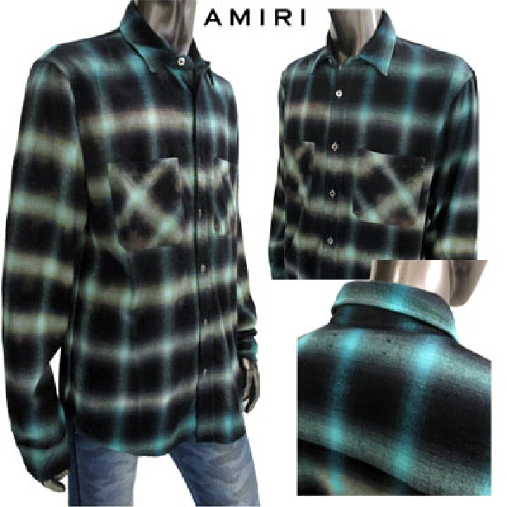 楽天市場】アミリ AMIRI メンズ トップス シャツ 長袖 ロゴ ボタンロゴ  
