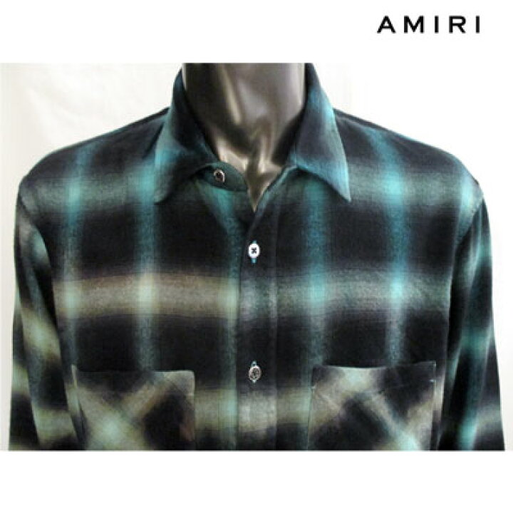 楽天市場】アミリ AMIRI メンズ トップス シャツ 長袖 ロゴ ボタンロゴ 