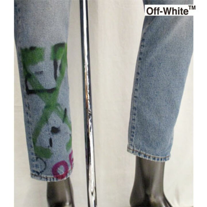 楽天市場】オフホワイト OFF-WHITE メンズ ロングベルト・ペイント付 
