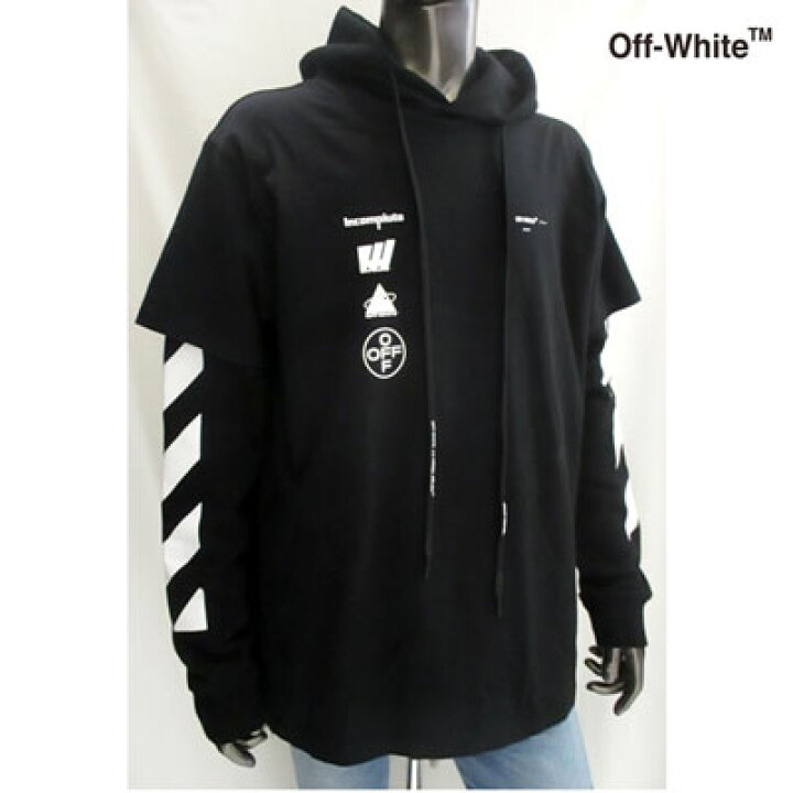 楽天市場】オフホワイト OFF-WHITE メンズ トップス パーカー 