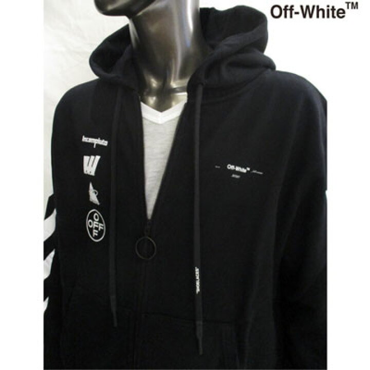 楽天市場】オフホワイト OFF-WHITE メンズ トップス パーカー 