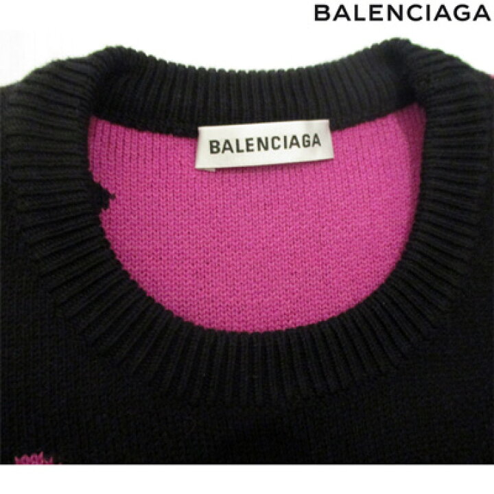 楽天市場】【完売】バレンシアガ 斜めBALENCIAGAピンクロゴ入り  