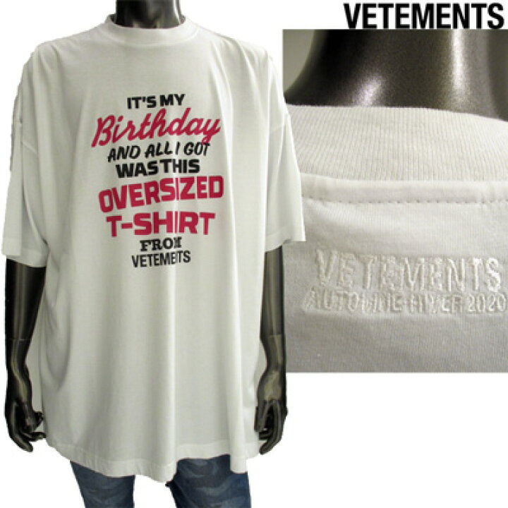 楽天市場】ヴェトモン VETEMENTS メンズ トップス Tシャツ 半袖 ロゴ 