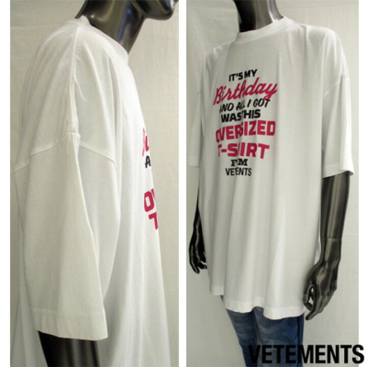 楽天市場】ヴェトモン VETEMENTS メンズ トップス Tシャツ 半袖 ロゴ 