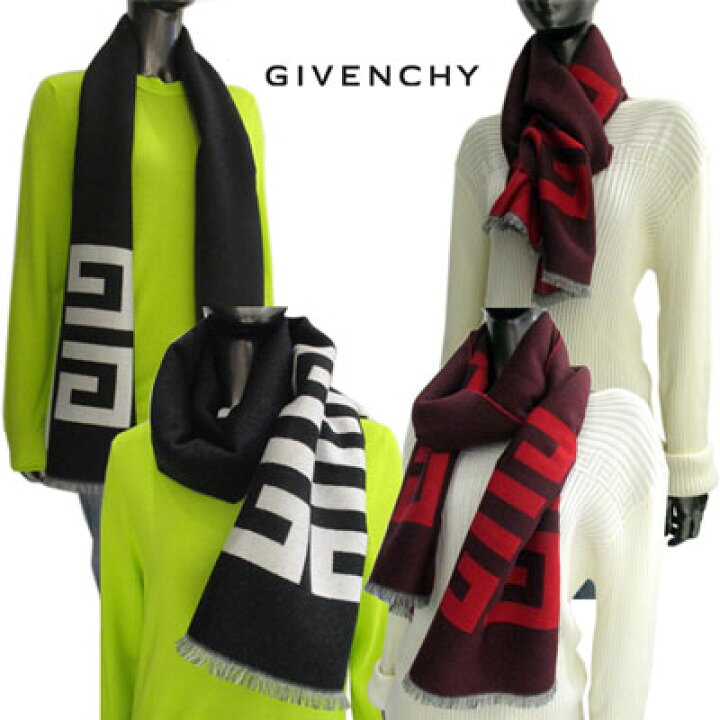 楽天市場】ジバンシー GIVENCHY メンズ 小物 ストール マフラー ロゴ  