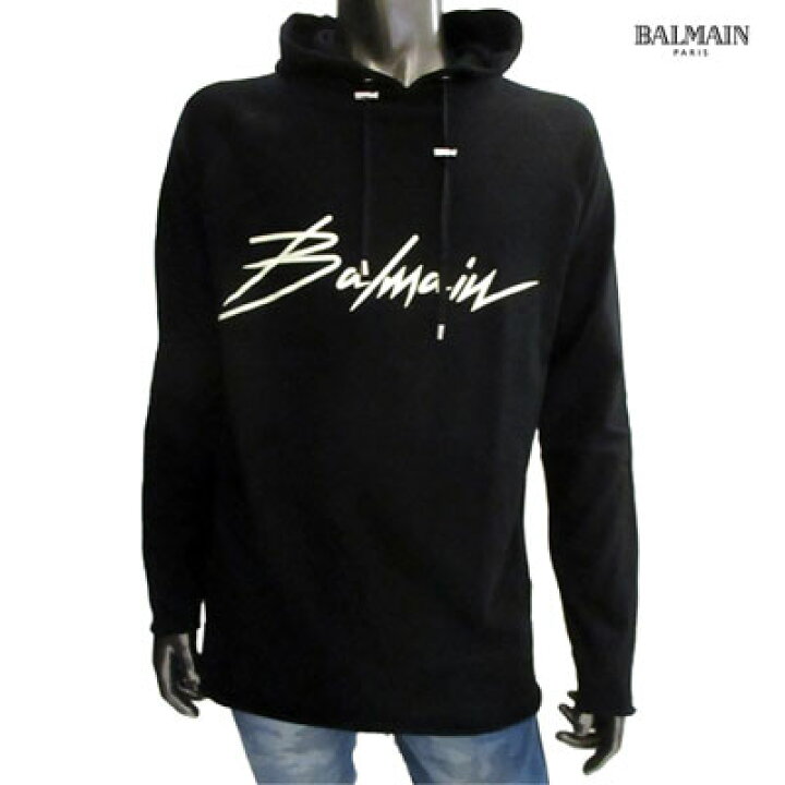 楽天市場】バルマン BALMAIN メンズ トップス パーカー フーディー 