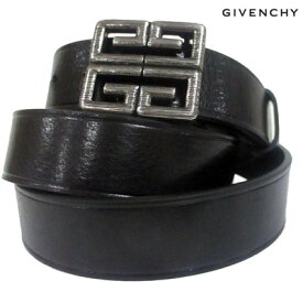 ジバンシー GIVENCHY メンズ 小物 ベルト レザーベルト バックル ロゴ GGロゴバックル付きカーフレザーベルト ブラック BK400PK 097 001 (R66000) 91A【送料無料】 【smtb-TK】