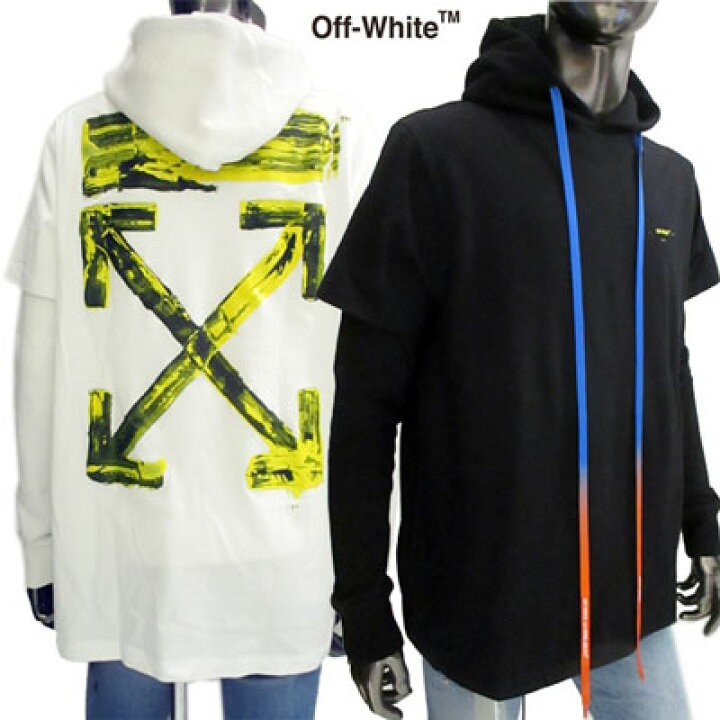 楽天市場】オフホワイト OFF-WHITE メンズ トップス パーカー 